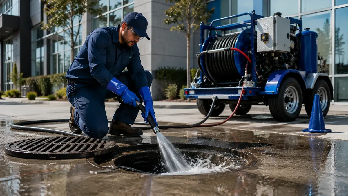 Commercial Hydro Jet Drain Cleaning in Vallejo